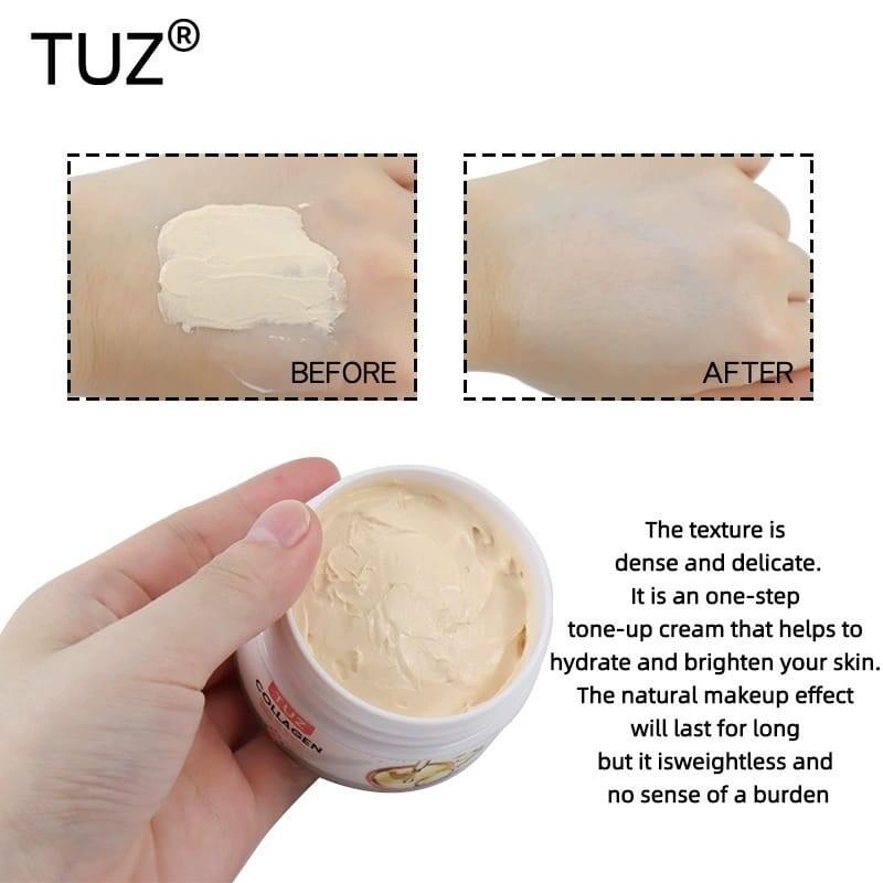 Crema Facial Nutritiva y Tonificadora de Colágeno 50gr TUZ – Rejuvenece, Reafirma y Nutre tu Piel