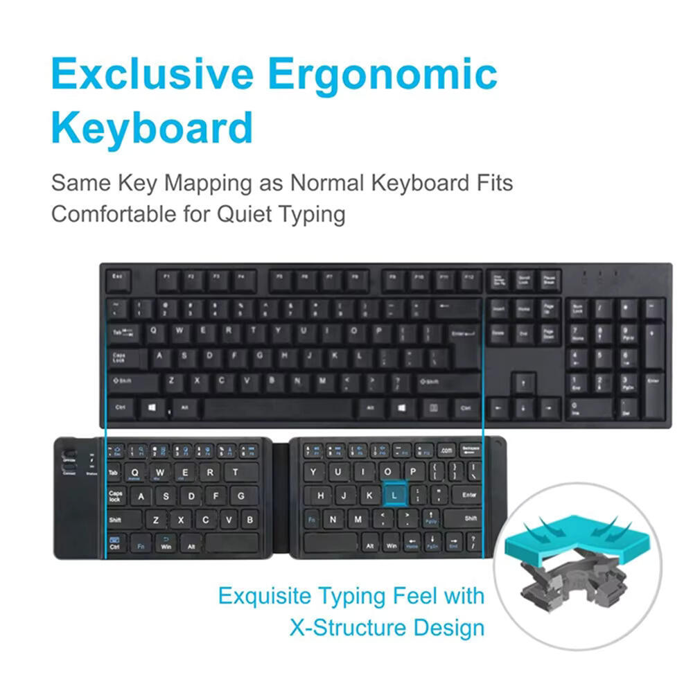 Teclado Bluetooth Plegable