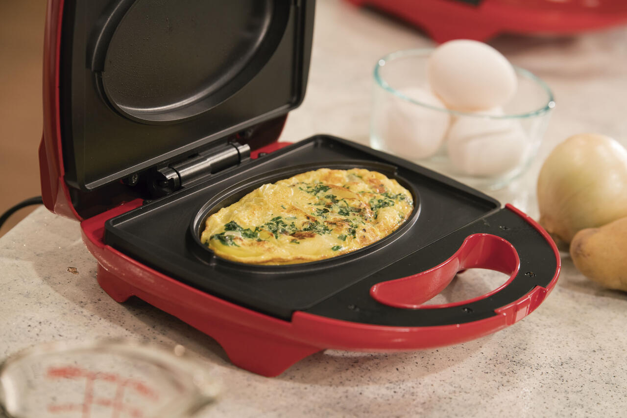 Sandwichera antiadherente de doble cocción para crear recetas rápidas y saludables