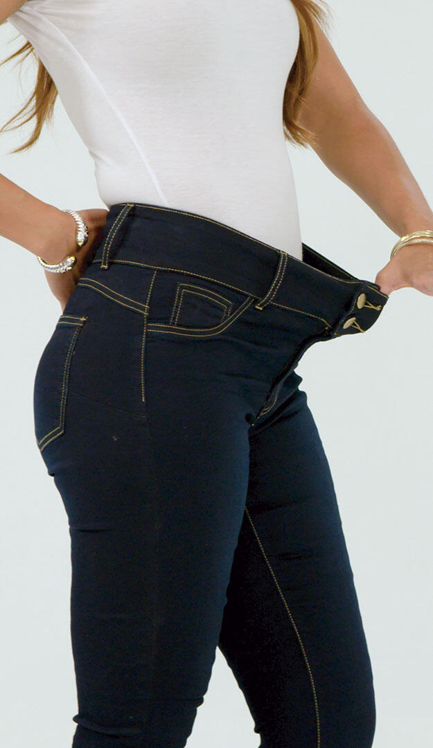 Leggings elásticos efecto jeans denim vaquero cómodo, versátil y ajustable a cualquier silueta