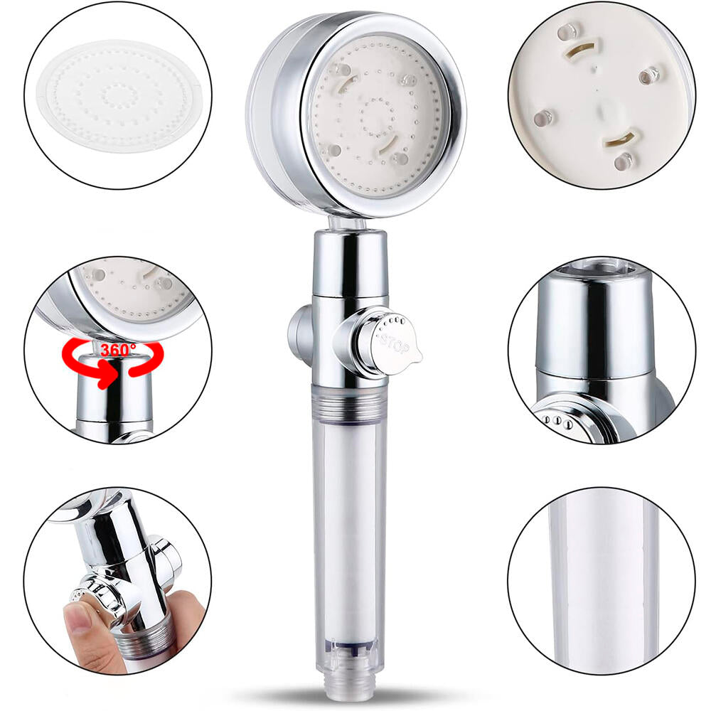 Cabezal de Ducha Con Luz Led