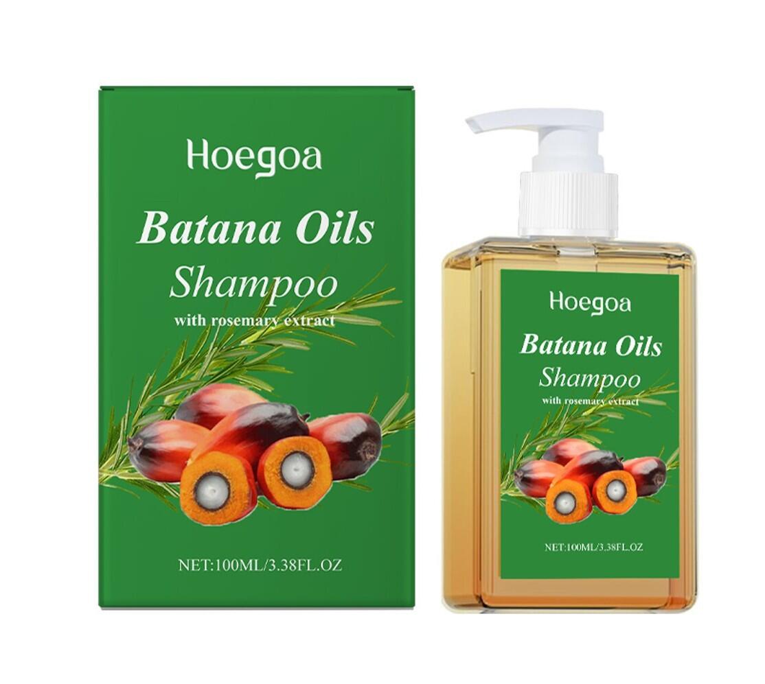 Champú de Batana con Extracto de Romero HOEGOA 100ml – Nutrición Profunda y Crecimiento Natural